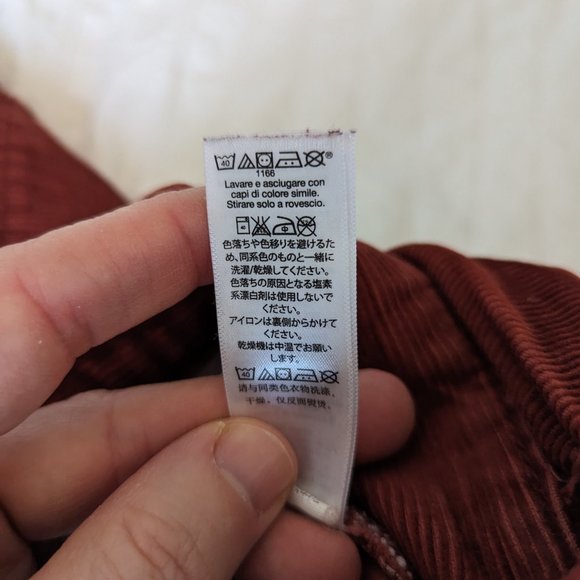 Gap Corduroy Red Pants - Picture 6 of 8